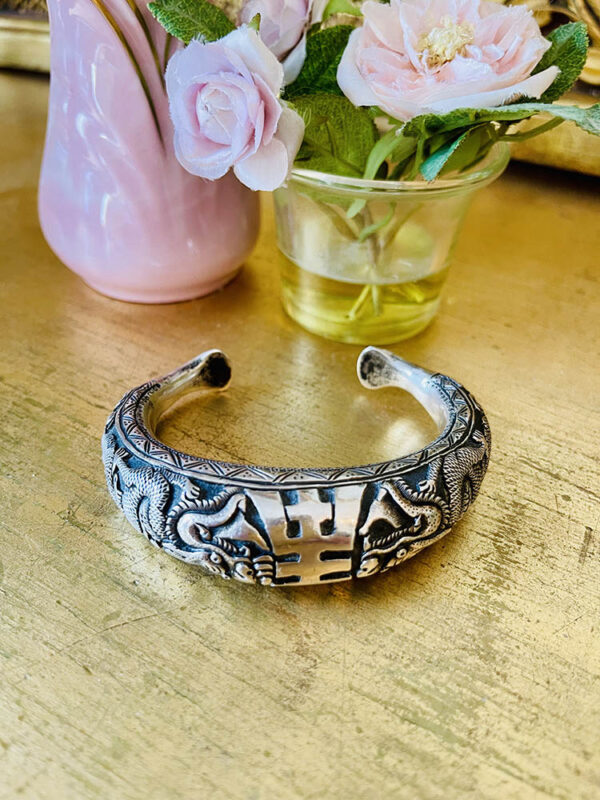 Antikt Silverarmband från Kina  No6 - Bild 3