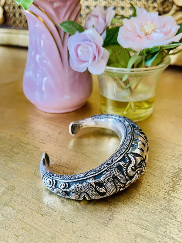Antikt Silverarmband från Kina  No6 - Bild 2
