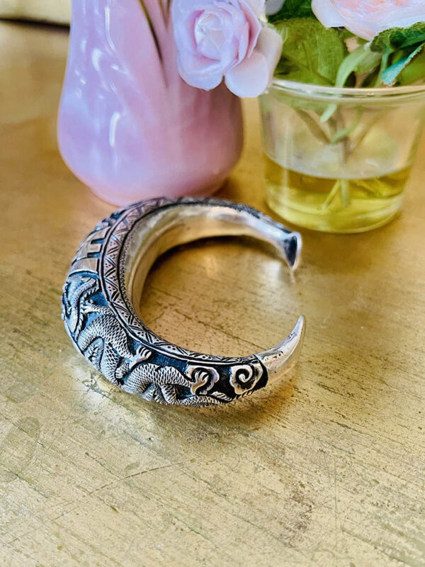 Antikt Silverarmband från Kina  No6 - Bild 6