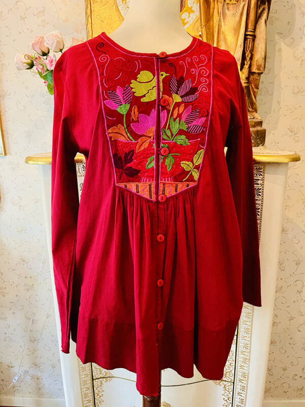 Broderad Blus från Gudrun Sjödén No1 - Bild 2