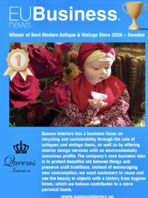 Winner of Best Modern Antique & Vintage Store 2026 Sweden